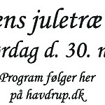 juletræstændingm dato